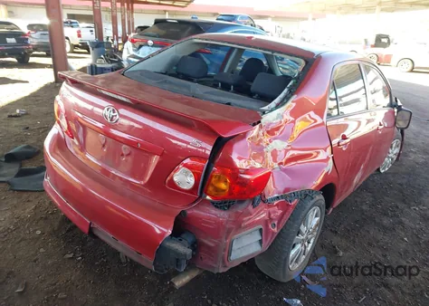 2010 Toyota Corolla S from USA, damaged, VIN 1NXBU4EE9AZ259617